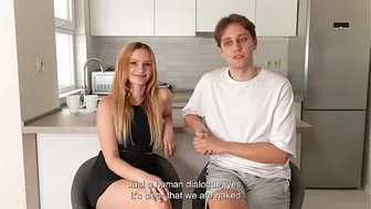 A little chat about us and then we make love for each other's pleasure