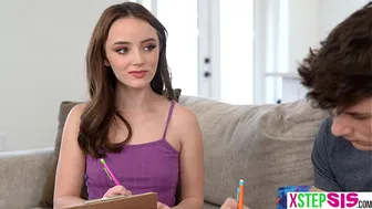 Bully stepsister secretly liked stepbrother and was waiting for him to fuck her