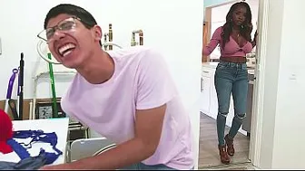 DIEGO WTF ARE YOU DOING WITH MY PANTIES?!