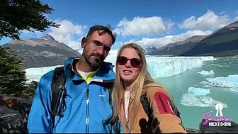 After Perito Moreno Glacier Tour We Fucked in Patagonia – Real Couple Vlog