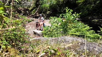 Voyeur Stranger Fucks Girl on Nudist Beach. She's Shocked!