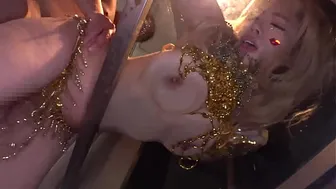 Part 2 Picking up a gal who is too erotic in samba! Their eyes are glued to the asses spilling out of the netting! The big tits go wild with every thrust! The late-night creampie carnival begins!