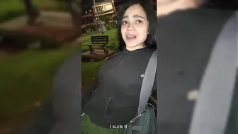 I don't know what's wrong with my stepcousin, she's a rebel, now she's being a bitch! I leave all the semen inside her, I hope I don't get her pregnant.