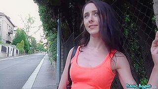 Lola Black And Max Dior - Slim Nymphs Public Train Track Fuck