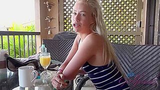 Lyra Gets Naked On The Beach With Lyra Law