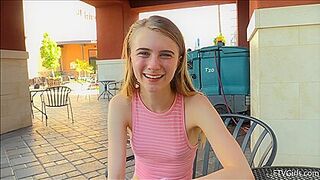 Flashing Her Goods 1