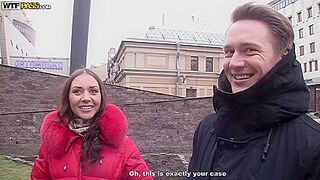 Amateur milf paid for sex in a public place