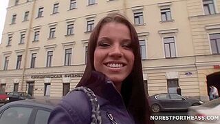 Amateur slut gets DP'ed